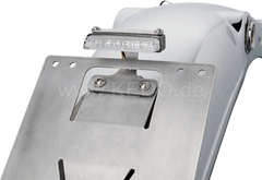 Kedo Tail light bracket 'MICRO', suitable for tail light 41096/41097 + 41153 incl mounting material (WITHOUT tail light, license plate bracket) | 50126