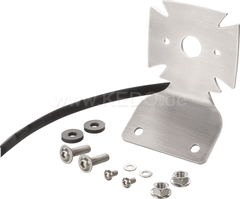 Kedo Stainless Steel Taillight Bracket for 'Iron Cross' Taillight Item 41381 / S (delivery incl mounting material, but WITHOUT taillight.) | 50153