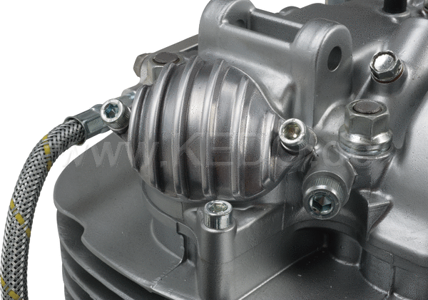 Kedo ViRace' Valve Cover Cap with Cooling Fins, Aluminum polished (1 Piece) | 50272
