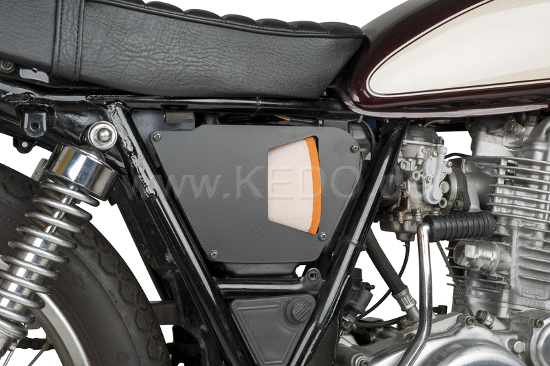 Kedo Air Box Cover FreeFlow, additional air supply at the air filter, replaces the air box cover, aluminum black coated, moderate volume | 50536