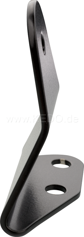 Kedo Replica Horn Bracket, stainless steel black coated, suitable for horns without rubber bearing and M5 bolt | 50583U