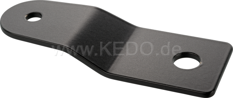 Kedo Replica Horn Bracket, stainless steel black coated, suitable for horns without rubber bearing and with M5 bolt, optimized mounting position | 50584U