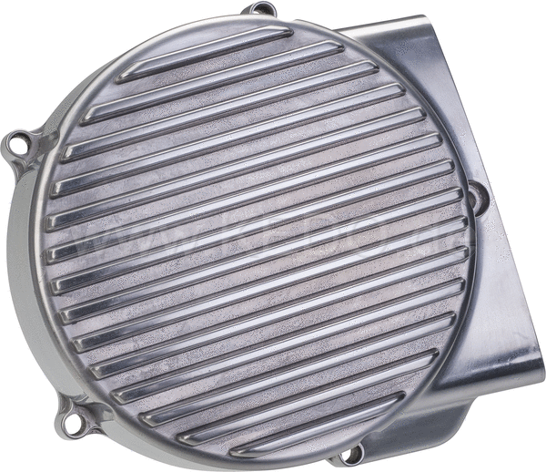 Kedo ViRace' Generator Cover with Cooling Fins, Polished Aluminum | 50603