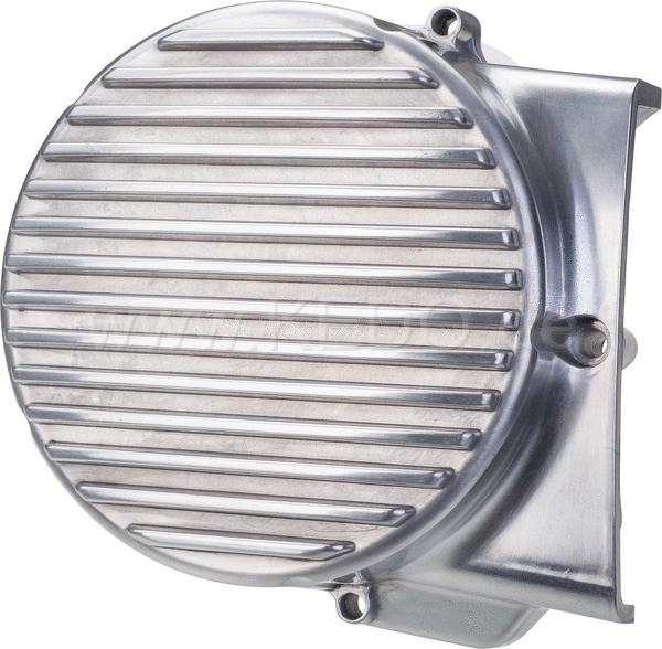 Kedo ViRace' Generator Cover with Cooling Fins, Polished Aluminum | 50603