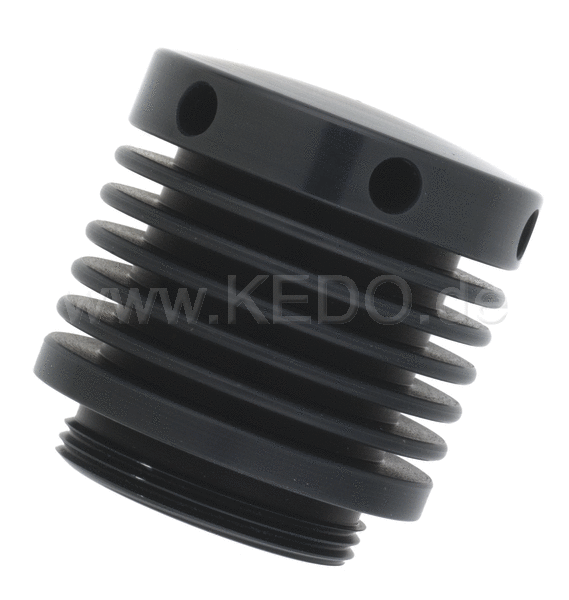 Kedo Vi-Caps Valve Cover caps, aluminum anodized black, 1 Piece | 50662S