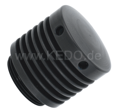 Kedo Vi-Caps Valve Cover caps, aluminum anodized black, 1 Piece | 50662S