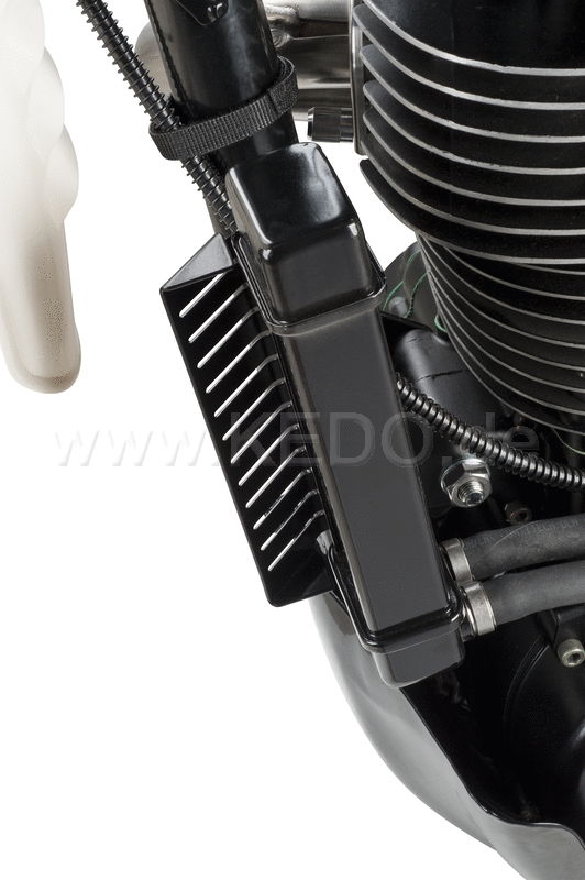 Kedo Oil Cooler Protector Type I, suitable for oil cooler item 50605/50682/50180, aluminum black plastic coated | 50690