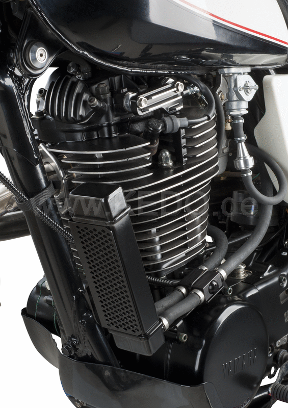 Kedo Oil Cooler Protector Type II, suitable for oil cooler item 50605/50682/50180, aluminum black plastic coated | 50691