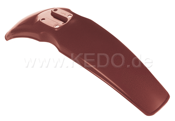 Kedo Replica Front Fender 'Ginger Brown' (with standard mounting holes), OEM reference # 1T2-21511-00 | 50724
