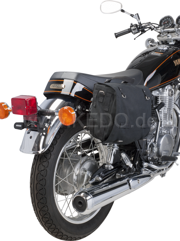 Kedo Luggage Bag Rack with SLC Quick Release System, RH, suitable for E.G. LegendGear side bags, black coated, hand-made by KEDO | 60099