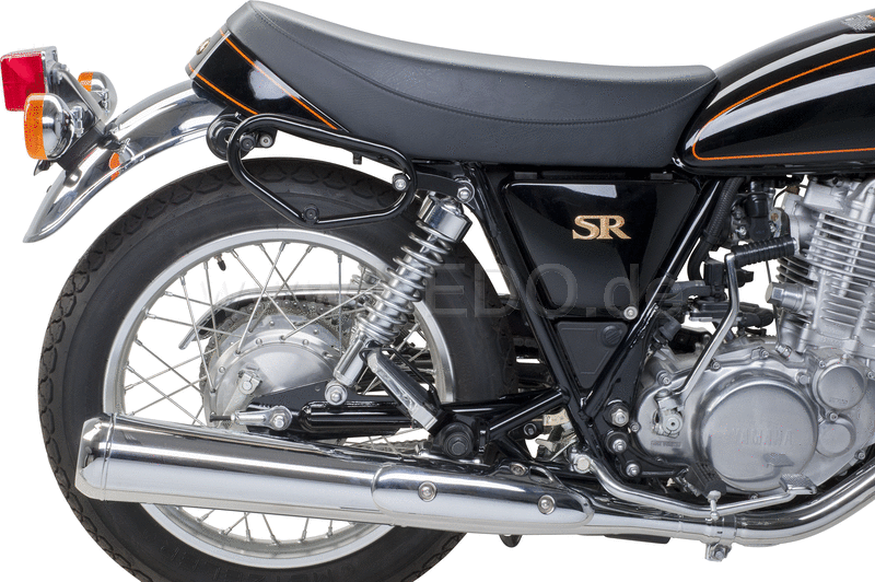Kedo Luggage Bag Rack with SLC Quick Release System, RH, suitable for E.G. LegendGear side bags, black coated, hand-made by KEDO | 60099