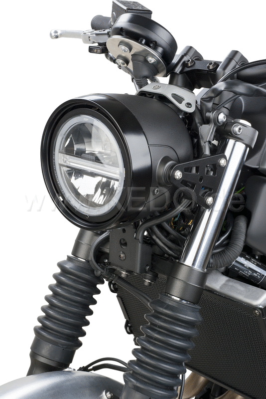 Kedo LED Head Light insert with Daytime Running Light, for OEM headlight housing, original lamp ring is taken over, e-approved | 60349-4