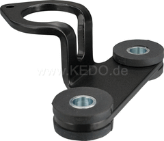 Kedo Mounting Bracket for Motogadget 'Motoscope Tiny' Speedometer (instead of main switch at upper SR-yoke, suitable for speedo 40354 d.o.p. 2016 and up) | 62005-16