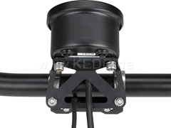 Kedo Speedo & Pilot Light Bracket 'RBB' for Daytona Velona Speedometer (for handlebar mount, suitable for all 60mm and 80mm Velona instruments) | 62020