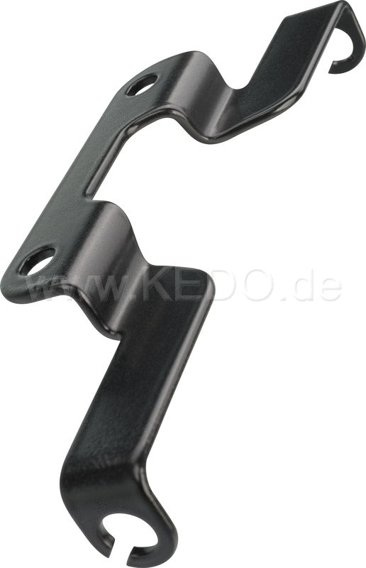 Kedo Indicator Bracket Stainless Steel Black Coated, 150mm wide, 180mm distance between Achieves indicators with standard mini indicators | 62031