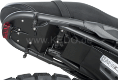 Kedo fenderless Rear Section, cover plate aluminum coated, recommended for conversion to swingarm license plate bracket item 62026 | 62037