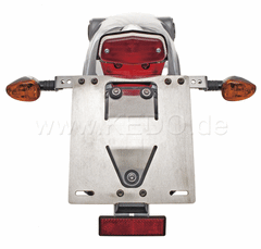 Kedo Reflector Mounting Bracket, aluminum, fits bracket 63020 (can be equipped with number plate lamp 41406) | 63021