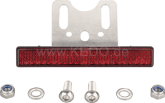 Kedo Reflector Mounting Bracket, aluminum, fits bracket 63020 (can be equipped with number plate lamp 41406) | 63021