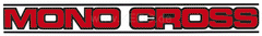Kedo Decal 'MONO CROSS' Red, 216x25mm, 1 Piece | 80104R