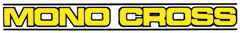 Kedo Decal 'MONO CROSS' Yellow, 272x31mm 1 Piece | 80105G