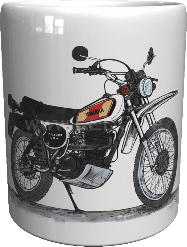 Kedo China Mug 'XT500 1977' | 80107-77