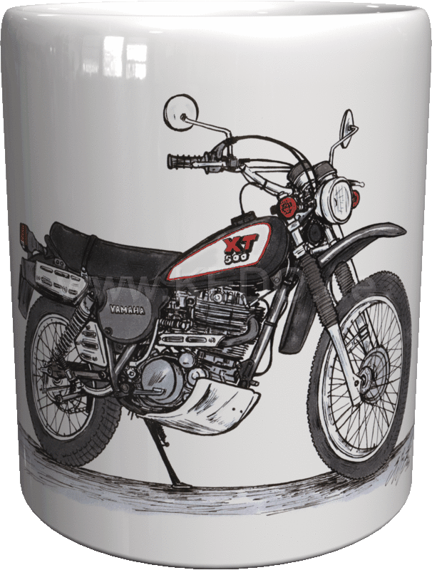 Kedo China Mug 'XT500S 1989 | 80107-89