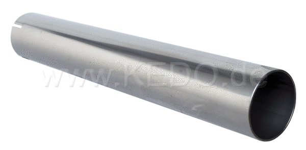 Kedo Header Pipe Extension, Stainless Steel, Length 300mm, Diam. 41.5mm / 44.5mm, Onesided fourfold Slotted | 90132