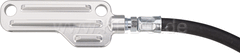 Kedo Twin Feed Oil Line 'Vintage' with Black Textile Pants (Silver Anodised Aluminum distributor) | 92110