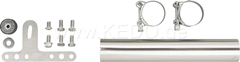 Kedo BullSP 'Mace' Header Pipe Set incl Mounting material for silencers Item 93614 (header pipe and silencer in combination are 'E' approved) | 93615