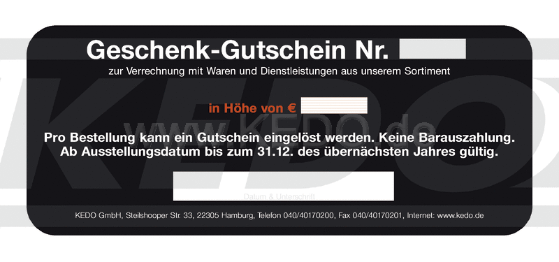 kedo_GUTSCHEIN