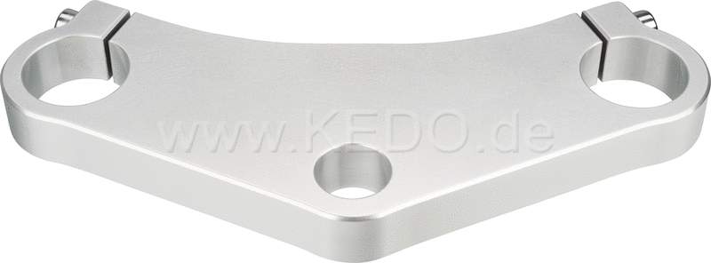 Kedo Aluminum Yoke "Racer", integrated mounting bracket for speedo, delivery incl manufacturer's certificate | KTH-10059