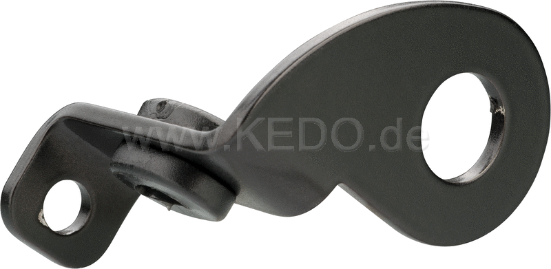 Kedo Bracket for Motoscope magnetic sensor, stainless steel black coated, assembly on the left brake caliper bracket | TH-10113.1