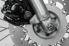 Kedo Bracket for Motoscope magnetic sensor, stainless steel black coated, assembly on the left brake caliper bracket | TH-10113.1
