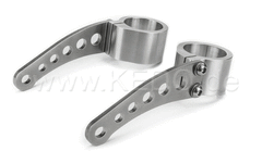 Kedo headlight bracket "Bored", high strength aluminum and stainless steel, aesthetic assembly of your headlamp with lateral fastening and M8 uptake | TH-10166.3