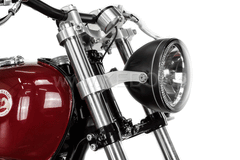 Kedo headlight bracket "pure", high strength aluminum and stainless steel, aesthetic assembly of your headlamp with lateral fastening and M8 uptake | TH-10167.4