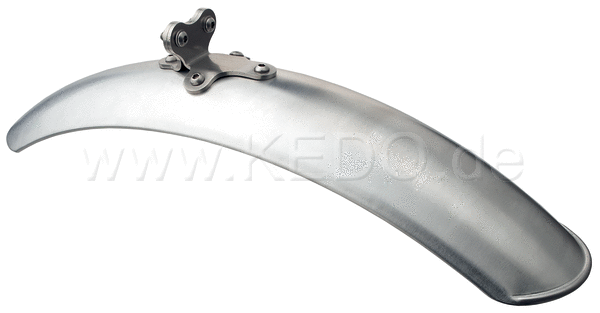 Kedo aluminum front fenders, incl bracket, Wrenchmonkees / GibbonSlap-Style (. See item no 22060 additionally - guides your speedometer cable) | WM0013