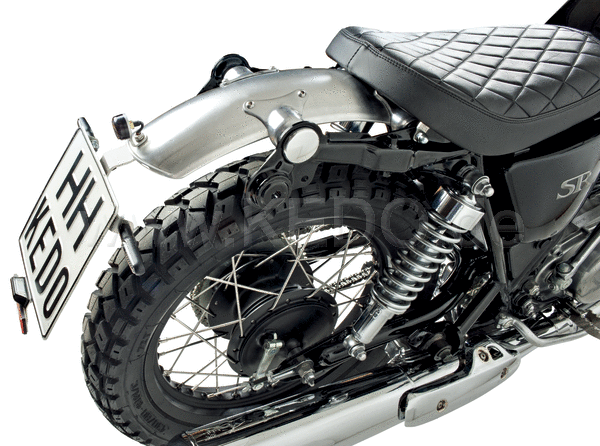 Kedo aluminum Rear fenders, including brackets, Rubbers & Bushings, Wrenchmonkees / GibbonSlap-Style (Additional parts see item 62022 + 62023). | WM0014