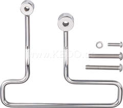 Kedo pannier rack (LH only), Stainless Steeel, Blank, Wrenchmonkee / GibbonSlap-Style | WM0020