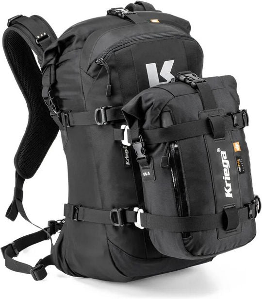 KRIEGA BACKPACK R22, Black | KRU22