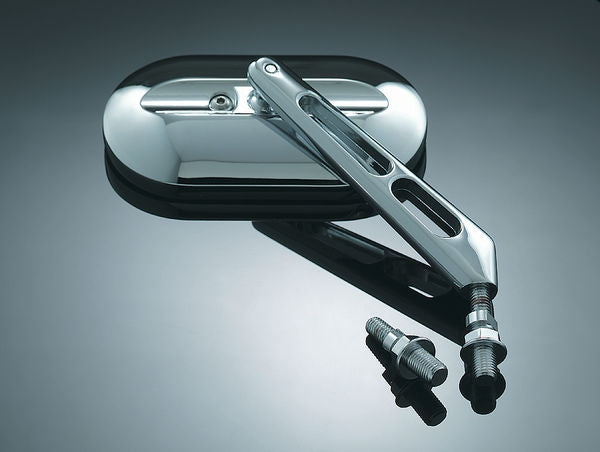 KURYAKYN MIRROR ADAPTERS METRIC CHROME | 1411