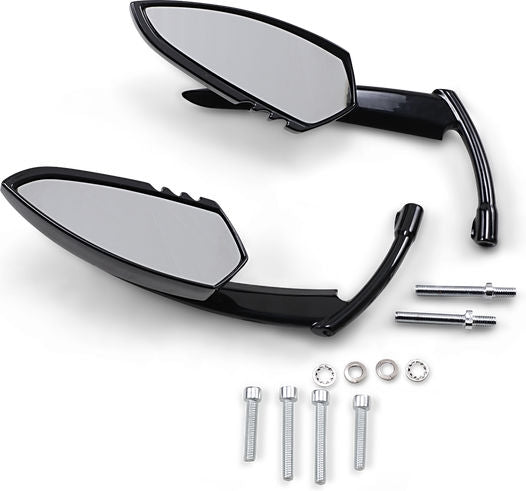 KURYAKYN SCYTHE MIRRORS BLACK | 1760