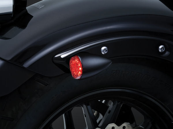 KURYAKYN TORPEDO LIGHTS RUN-TURN-BRAKE MATTE BLACK | 2509