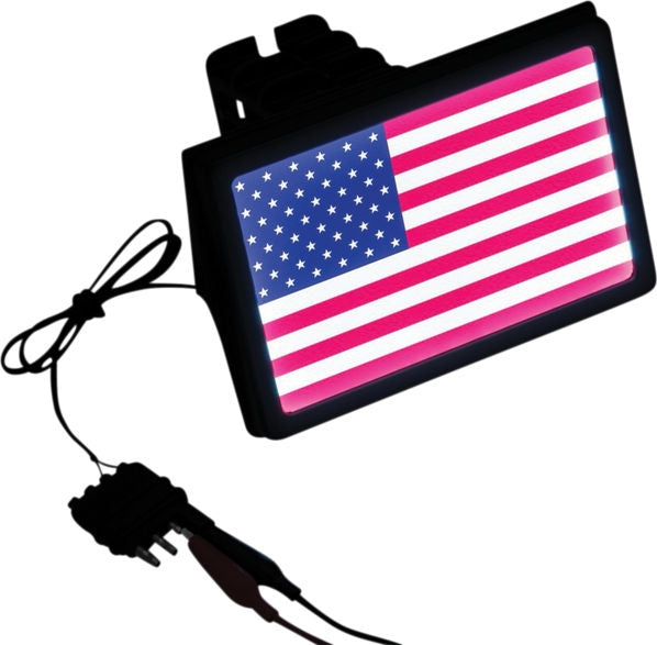 KURYAKYN COVER REC HITCH LED FLAG | 2893