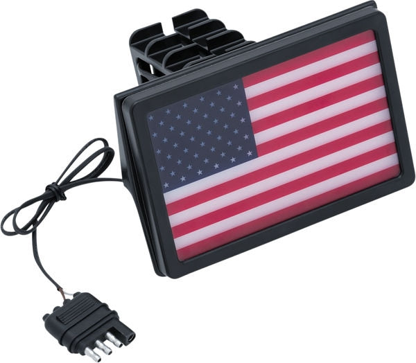 KURYAKYN COVER REC HITCH LED FLAG | 2893