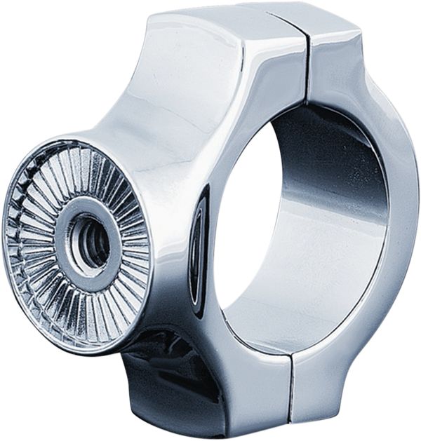 KURYAKYN MOUNT CLAMP FOR SIDE LICENSE PLATE HOLDERS CHROME | 3175