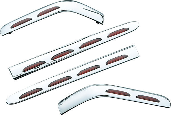KURYAKYN LIGHTED SADDLEBAG MOLDING RED LED | 3202