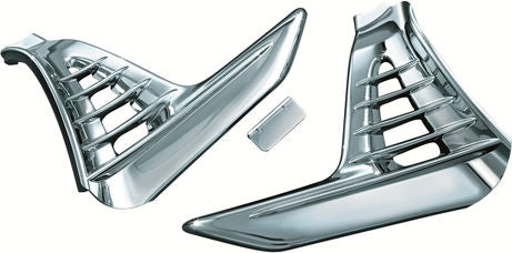 KURYAKYN LOUVERED CHROME BATTERY BOX COVERS | 3913