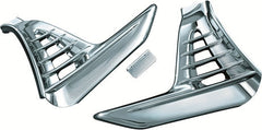 KURYAKYN LOUVERED CHROME BATTERY BOX COVERS | 3913