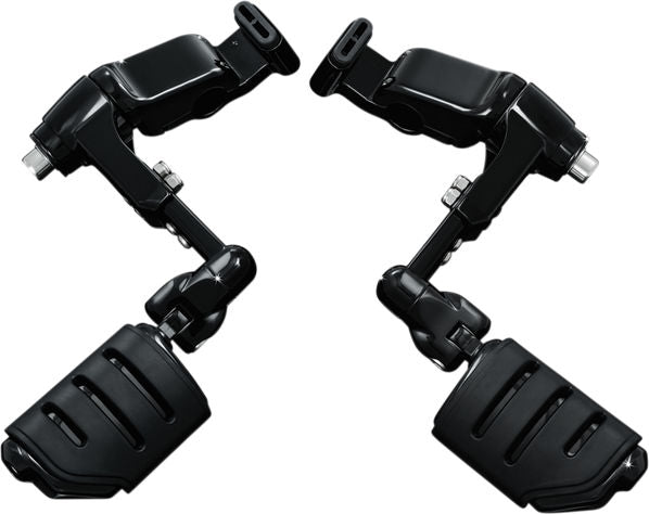 KURYAKYN CRUISE PEG MOUNTS ERGO III WITH TRIDENT DUALLY ISO-PEGS BLACK | 3990
