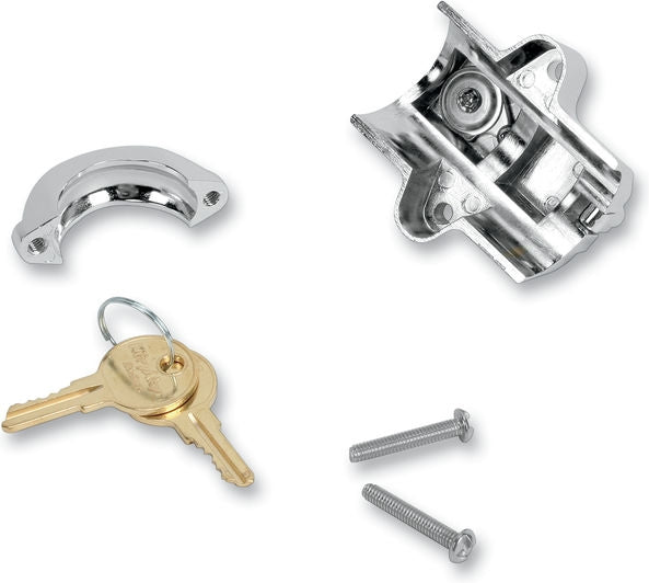 KURYAKYN LOCK HELMET 1.25"-1.5"CHR | 4232